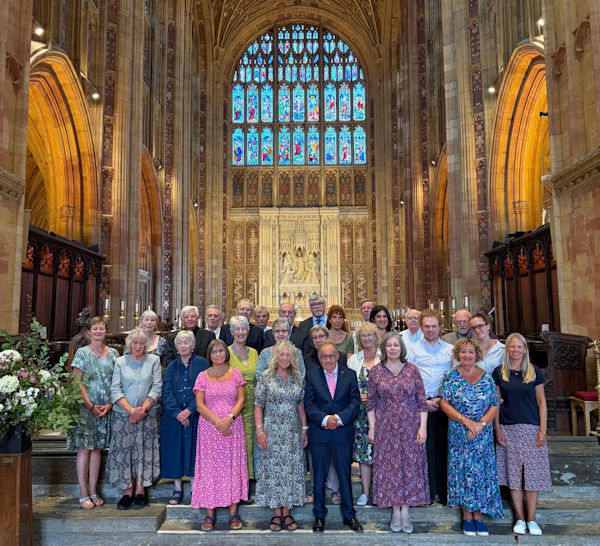 Sherborne Singers in Sherborne Abbey, July 2026